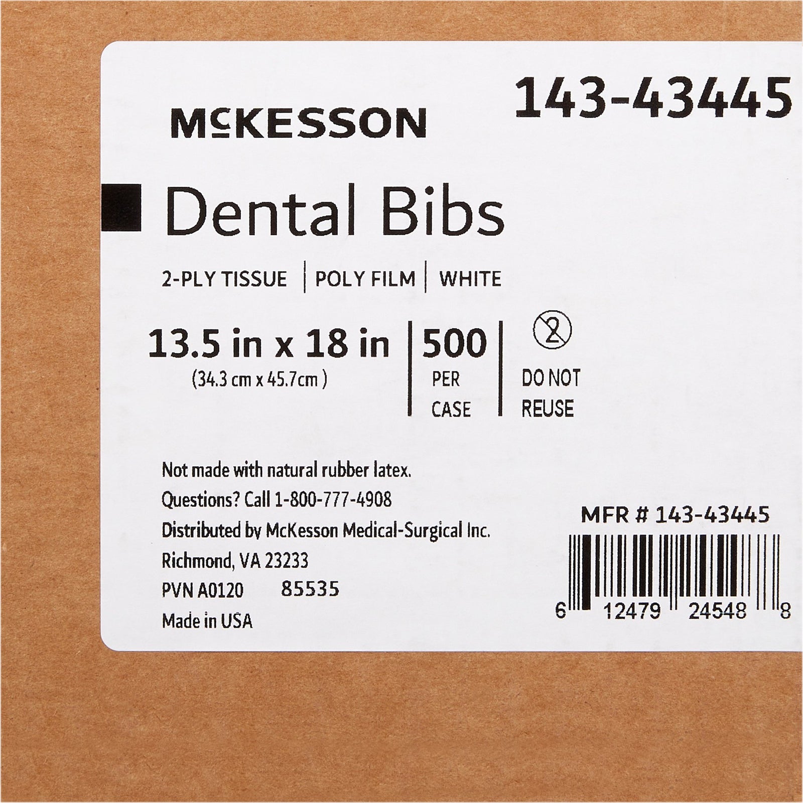 McKesson Dental Bib