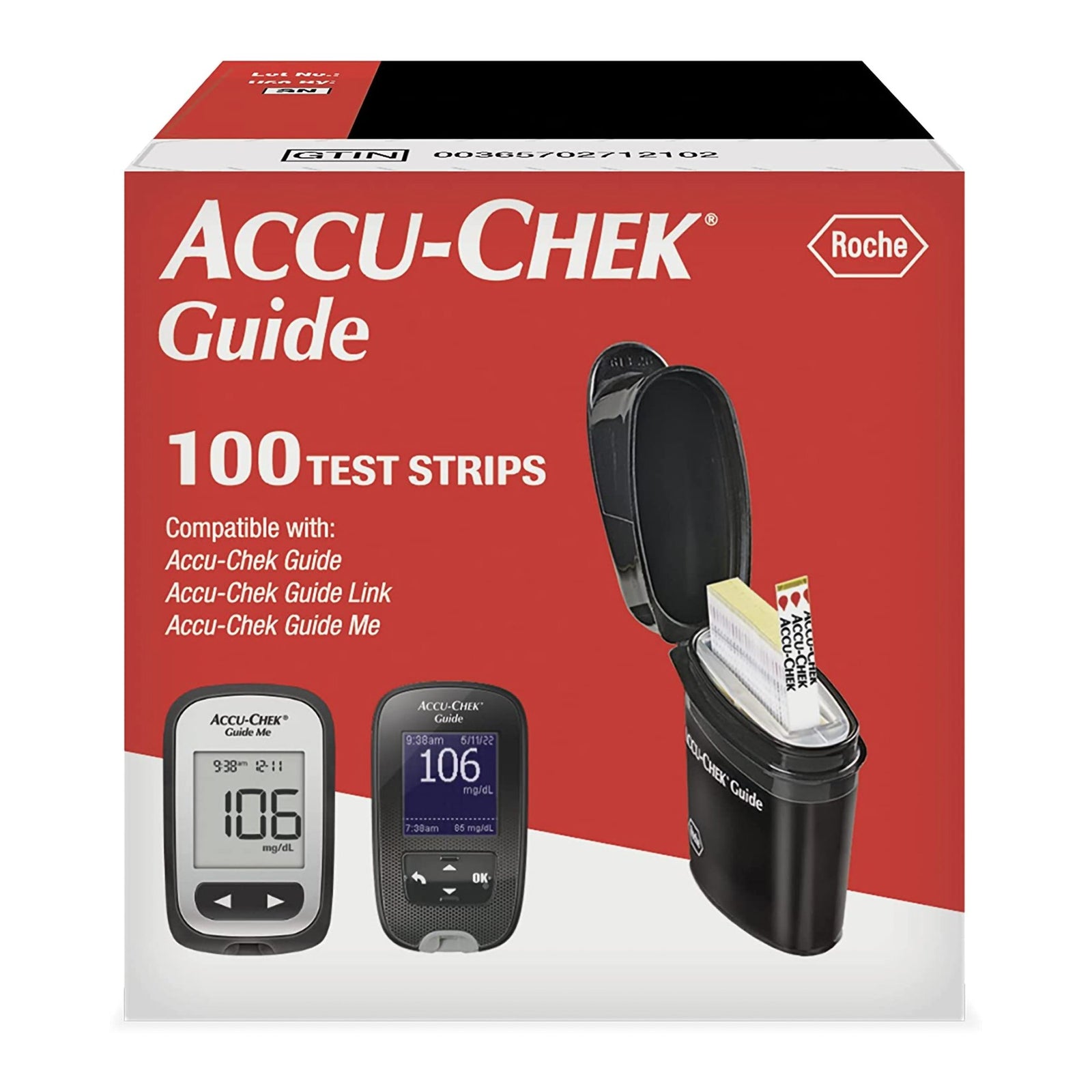 Accu-Chek Blood Glucose Test Strips