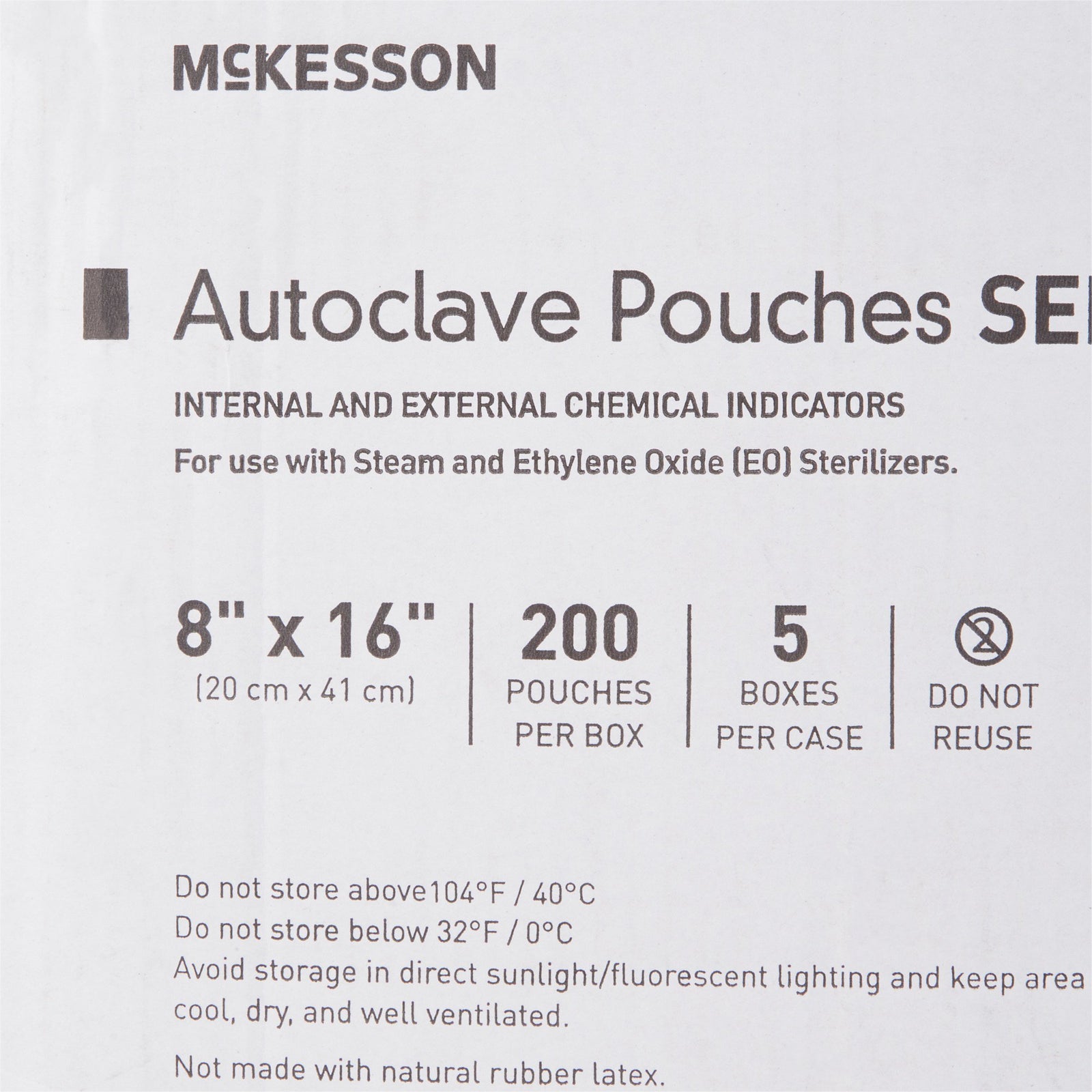 McKesson Sterilization Pouch