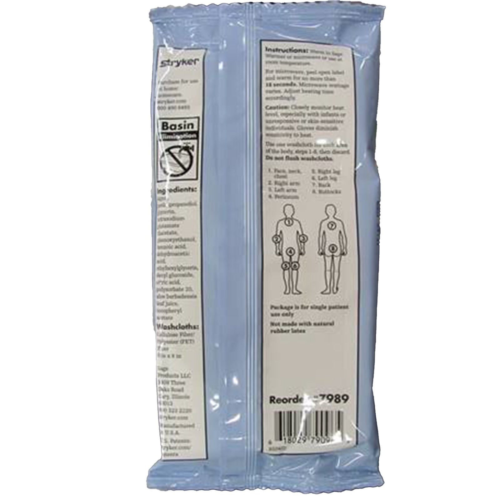 Sage Bath Rinse-Free Bath Wipe