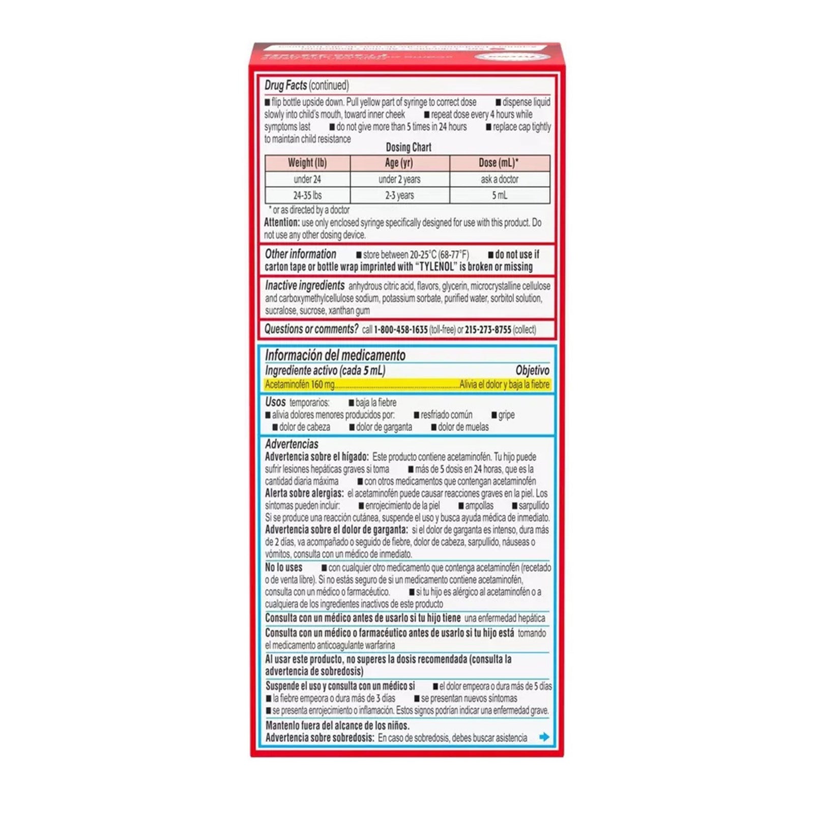 Tylenol Children's Pain Relief