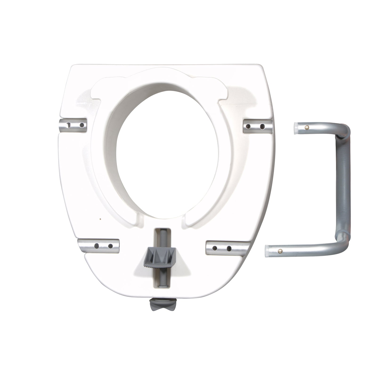 drive Elongated Raised Toilet Seat With Arms