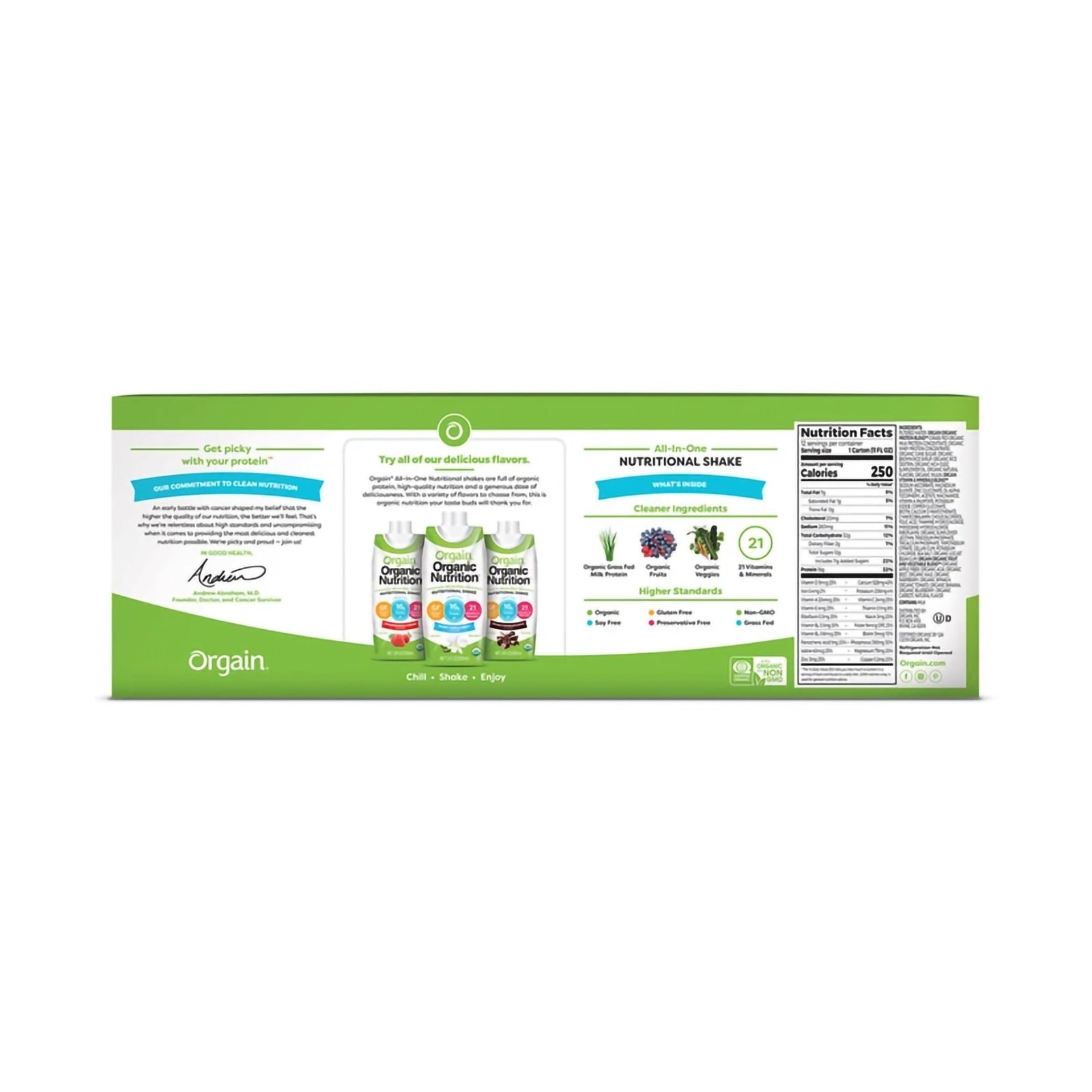 Orgain Organic Nutritional Shake Oral Supplement