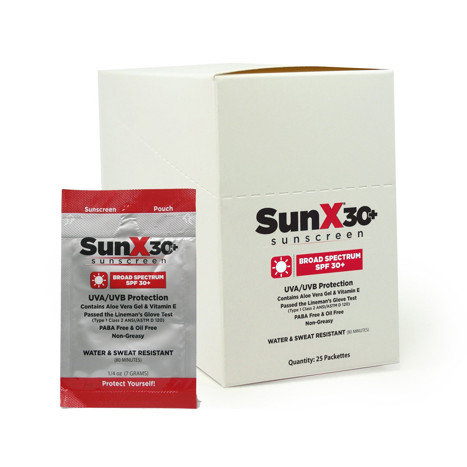 SunX 30+ Sunscreen With Dispenser Box