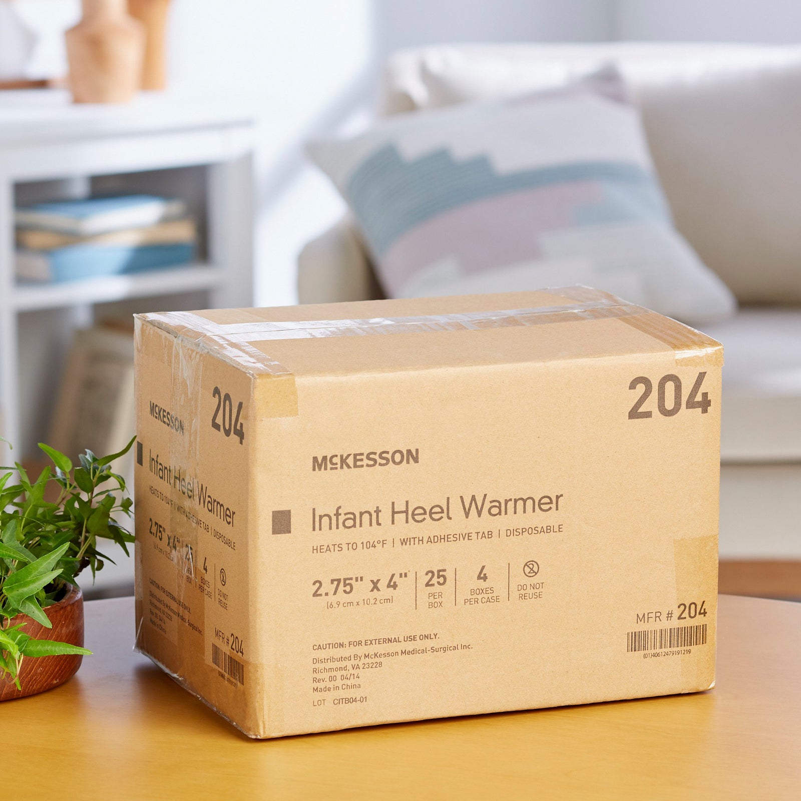 McKesson Instant Infant Heel Warmer