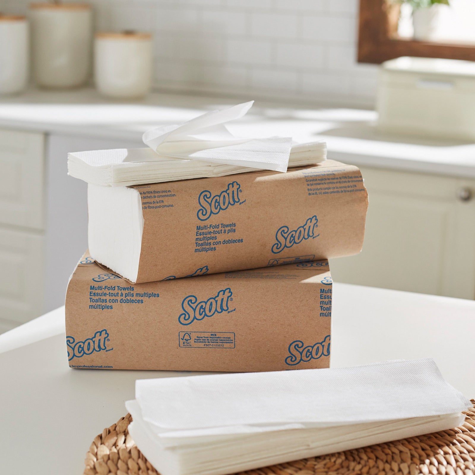 Scott Paper Towel Bundle: Single-Fold 9-3/10 X 10-1/2, Multi-Fold 9-1/5 X 9-2/5, C-Fold 10-1/8 X 13-3/20