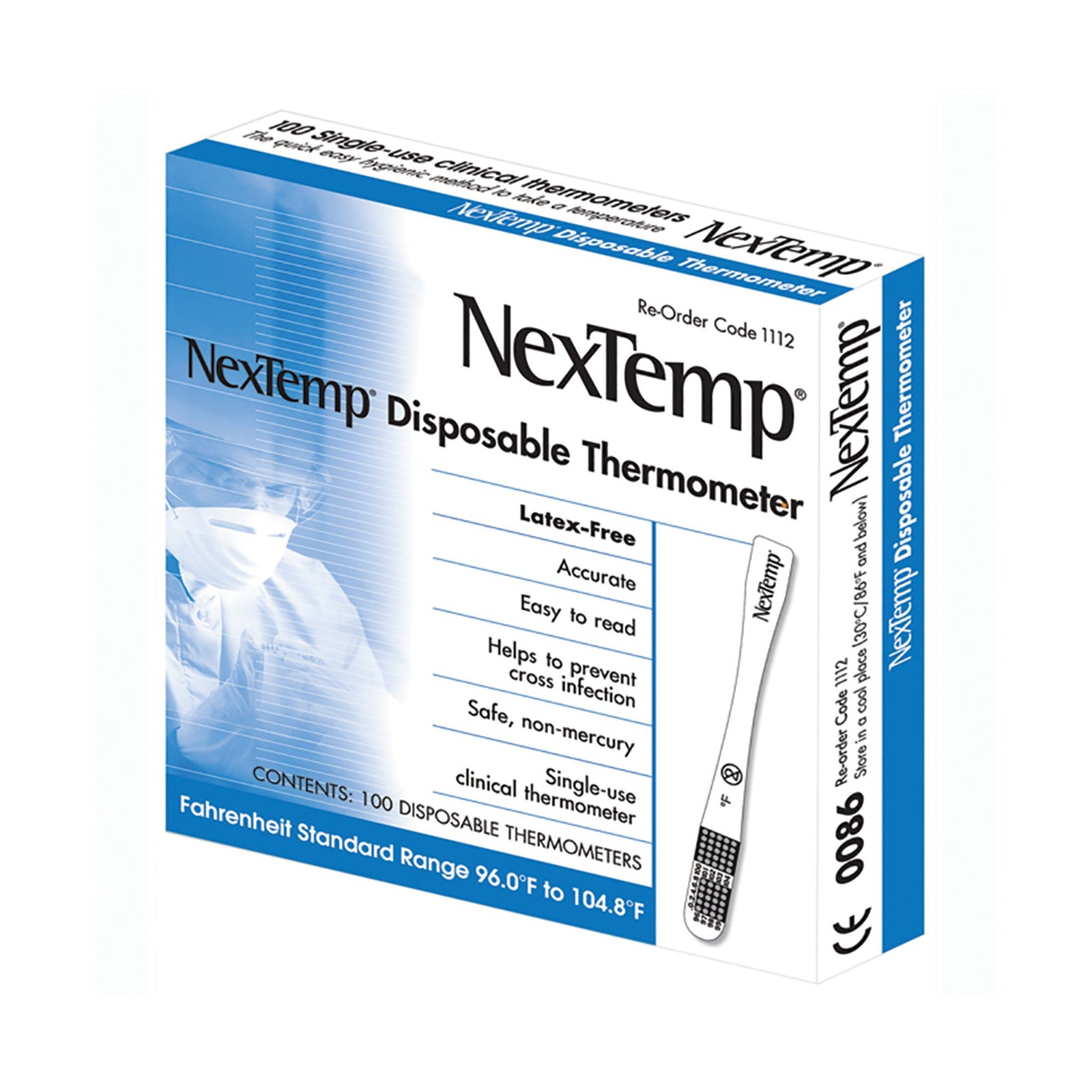 NexTemp Single Patient Skin Thermometer