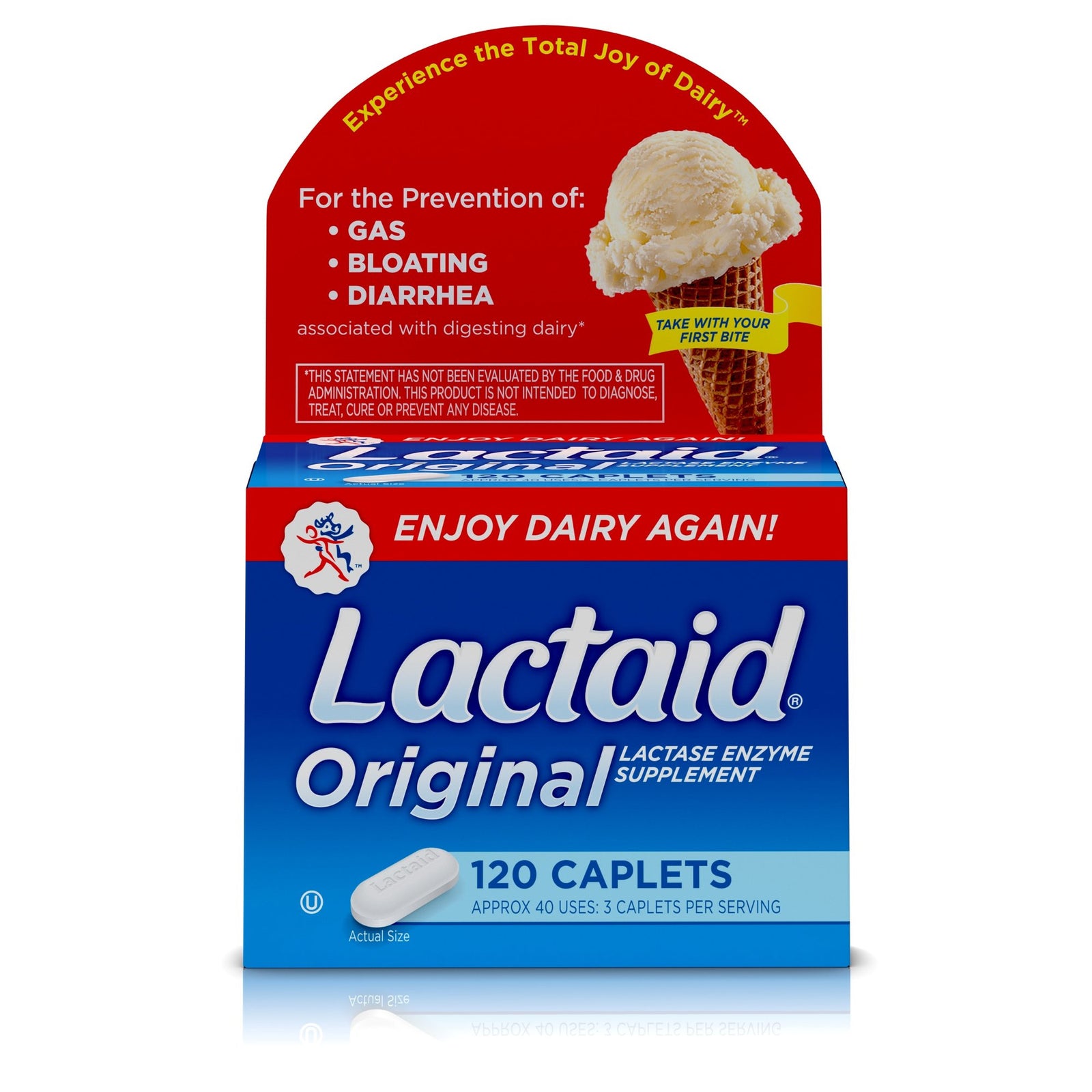 Lactaid Original Lactase Enzyme Dietary Supplement