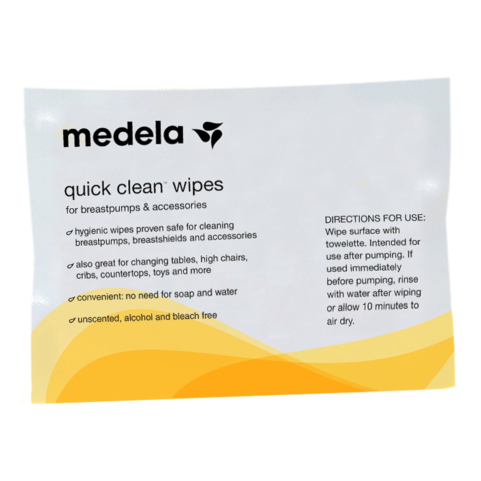 Quick Clean Breast Pump Wipe