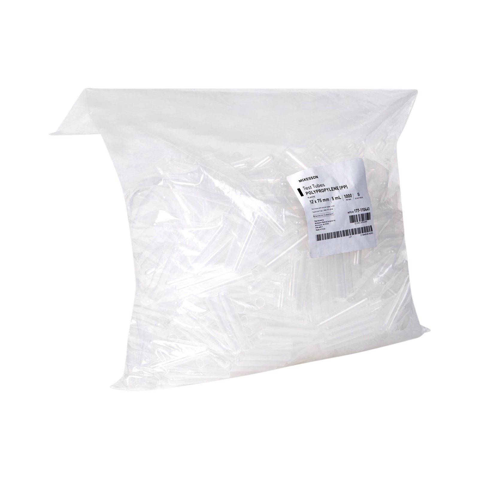 McKesson Polystyrene Test Tube