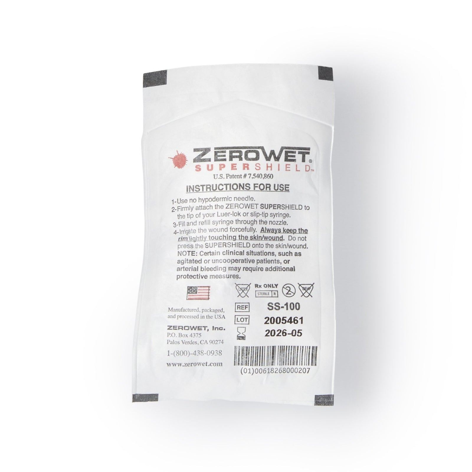 Zerowet Splash Shield