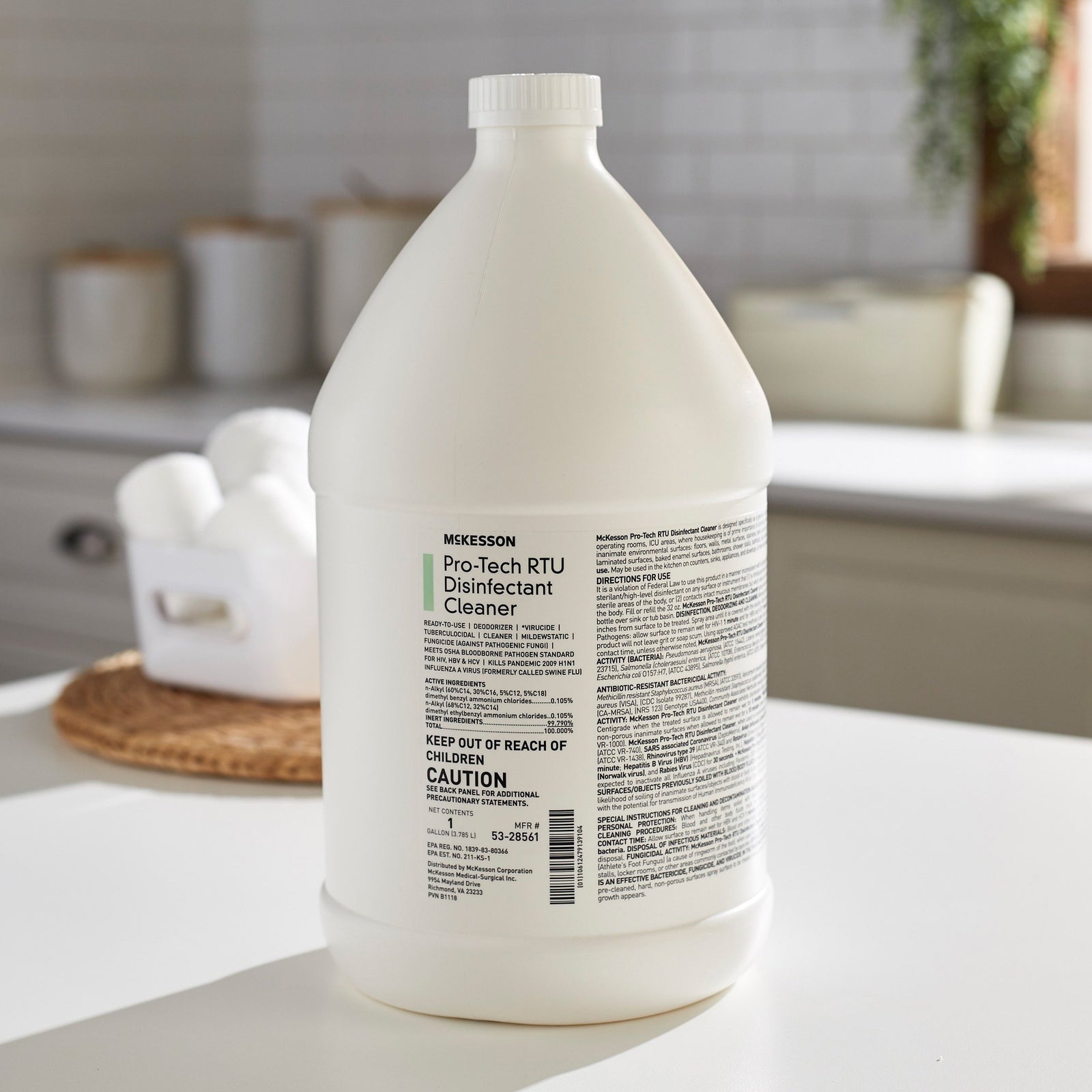 McKesson Pro-Tech Surface Disinfectant Cleaner Alcohol-Based Liquid