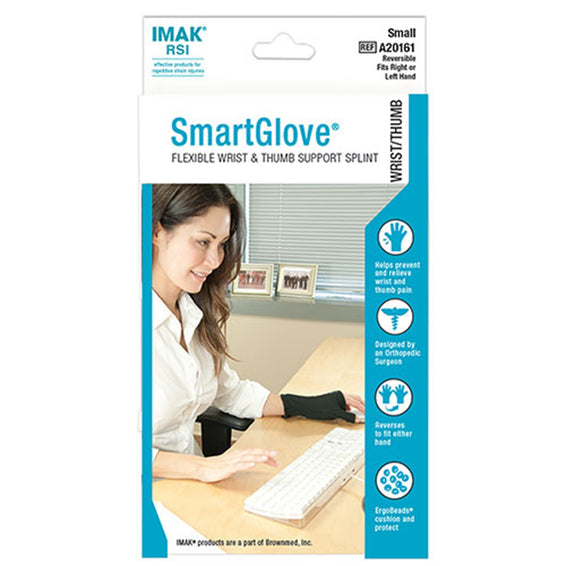 IMAK RSI SmartGlove Support Gloves With Thumb Extension