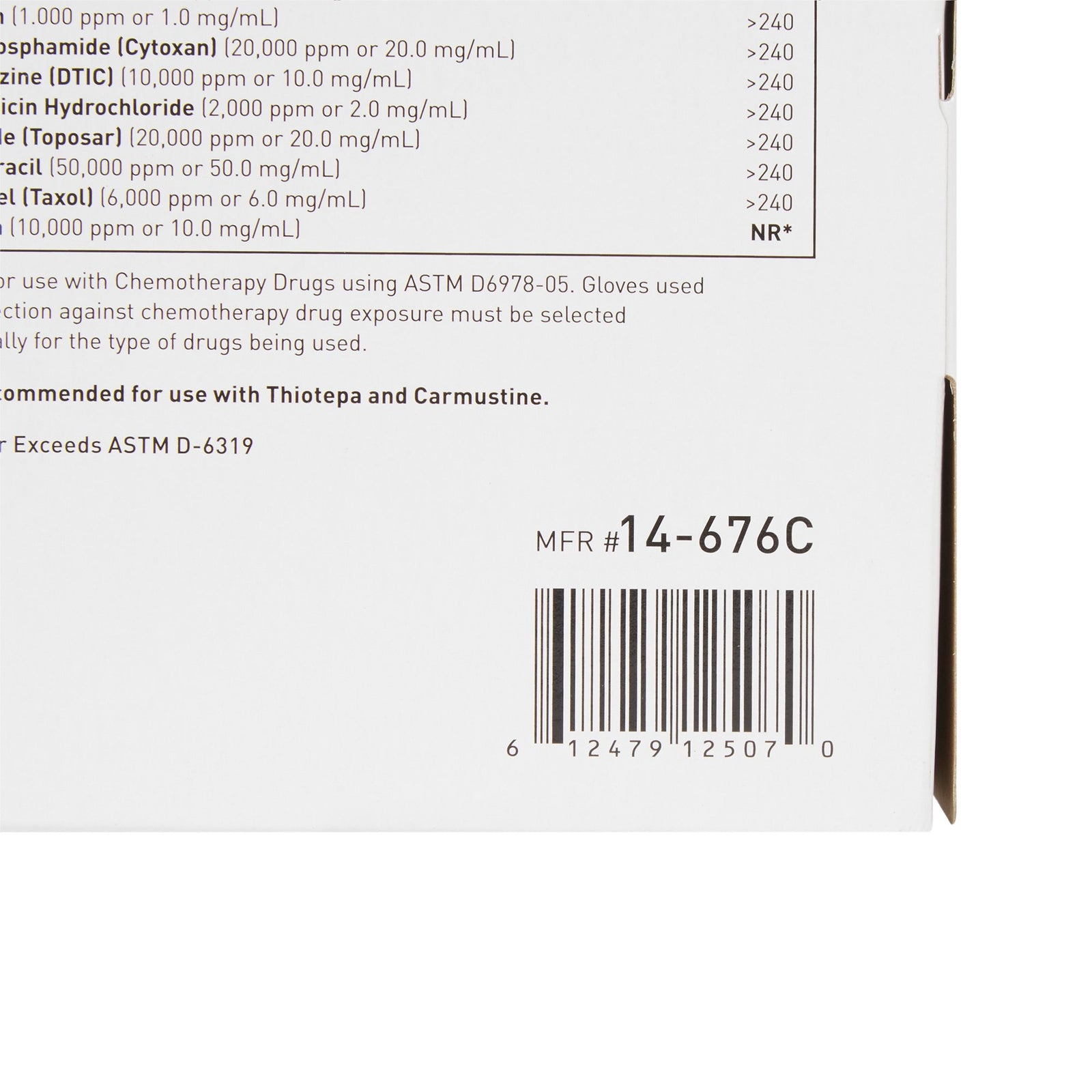 McKesson Confiderm 6.5CX Extended Cuff Nitrile Extended Cuff Length Exam Glove