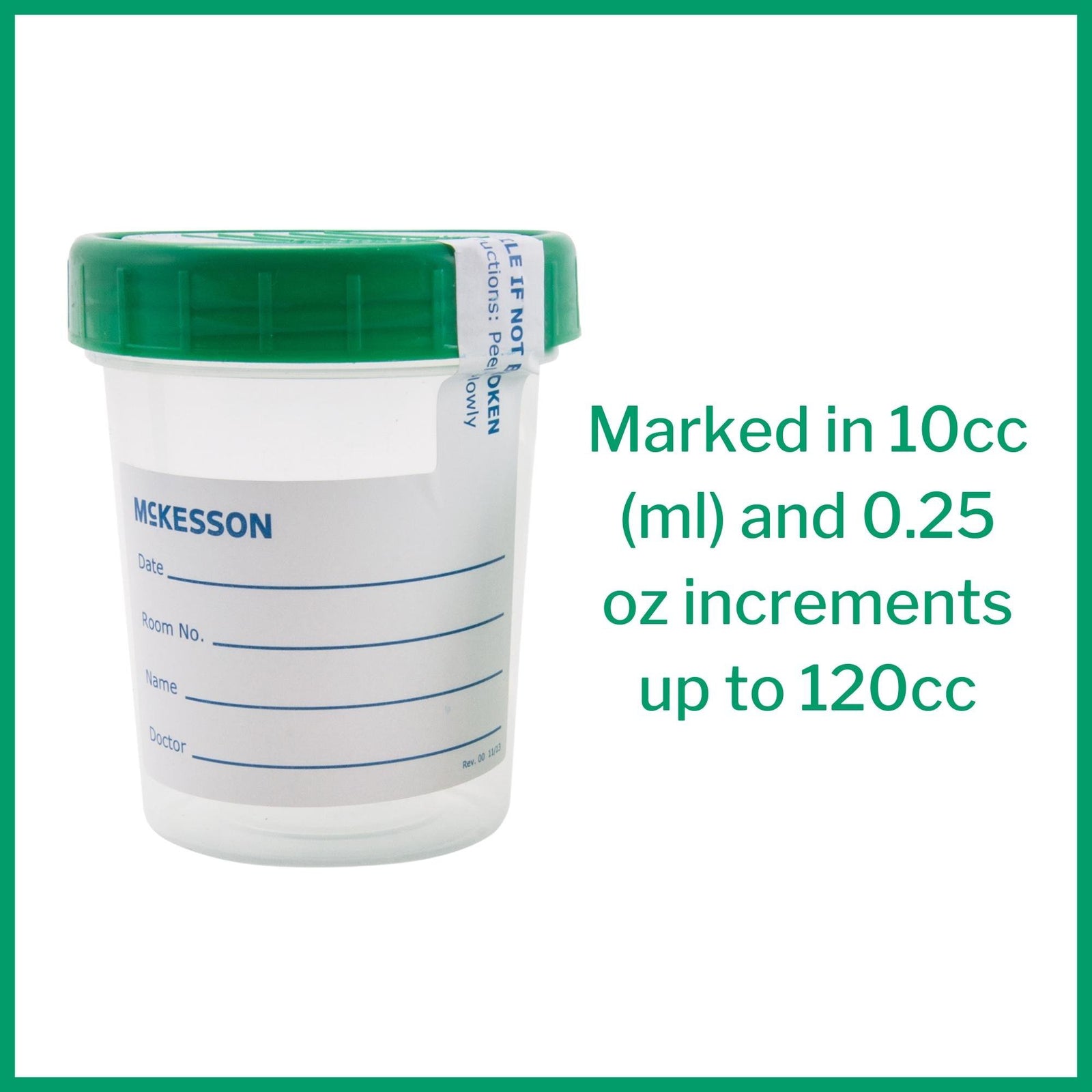 McKesson Specimen Container