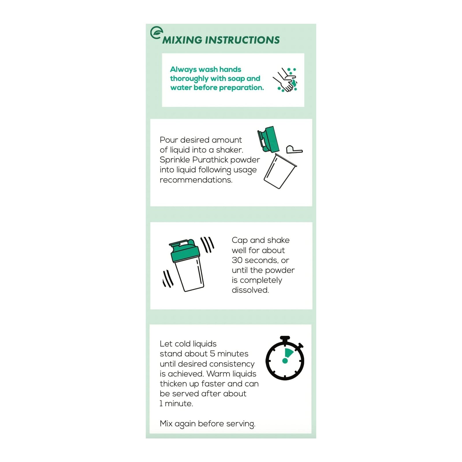 purathick Food And Beverage Thickener