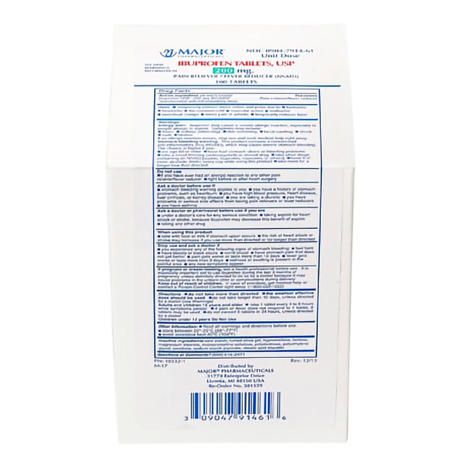 MAJOR TRI-BUFFERED Aspirin