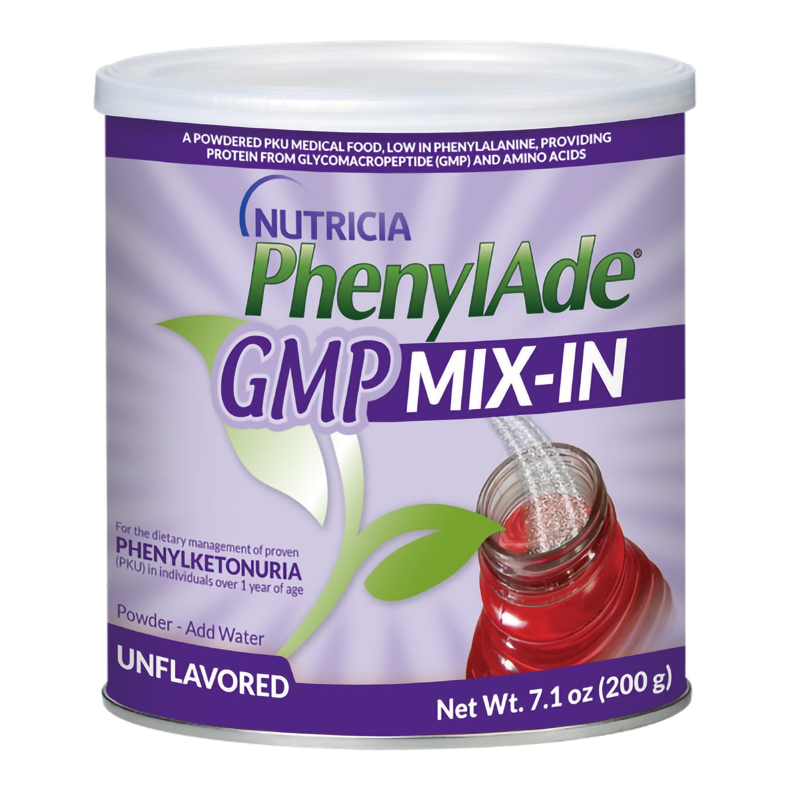 PhenylAde® GMP Mix-In Unflavored PKU Oral Supplement, 12.5 Gram Individual Packet