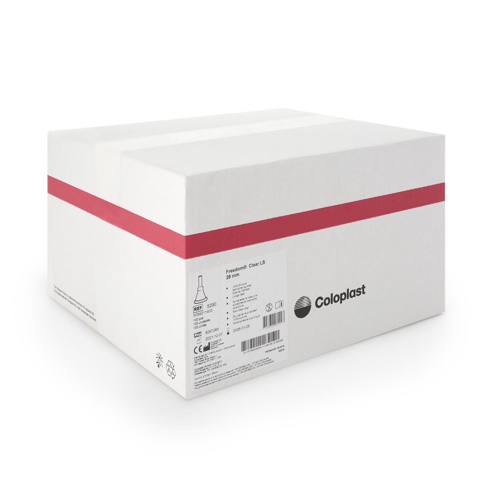 Coloplast Freedom Clear LS Male External Catheter