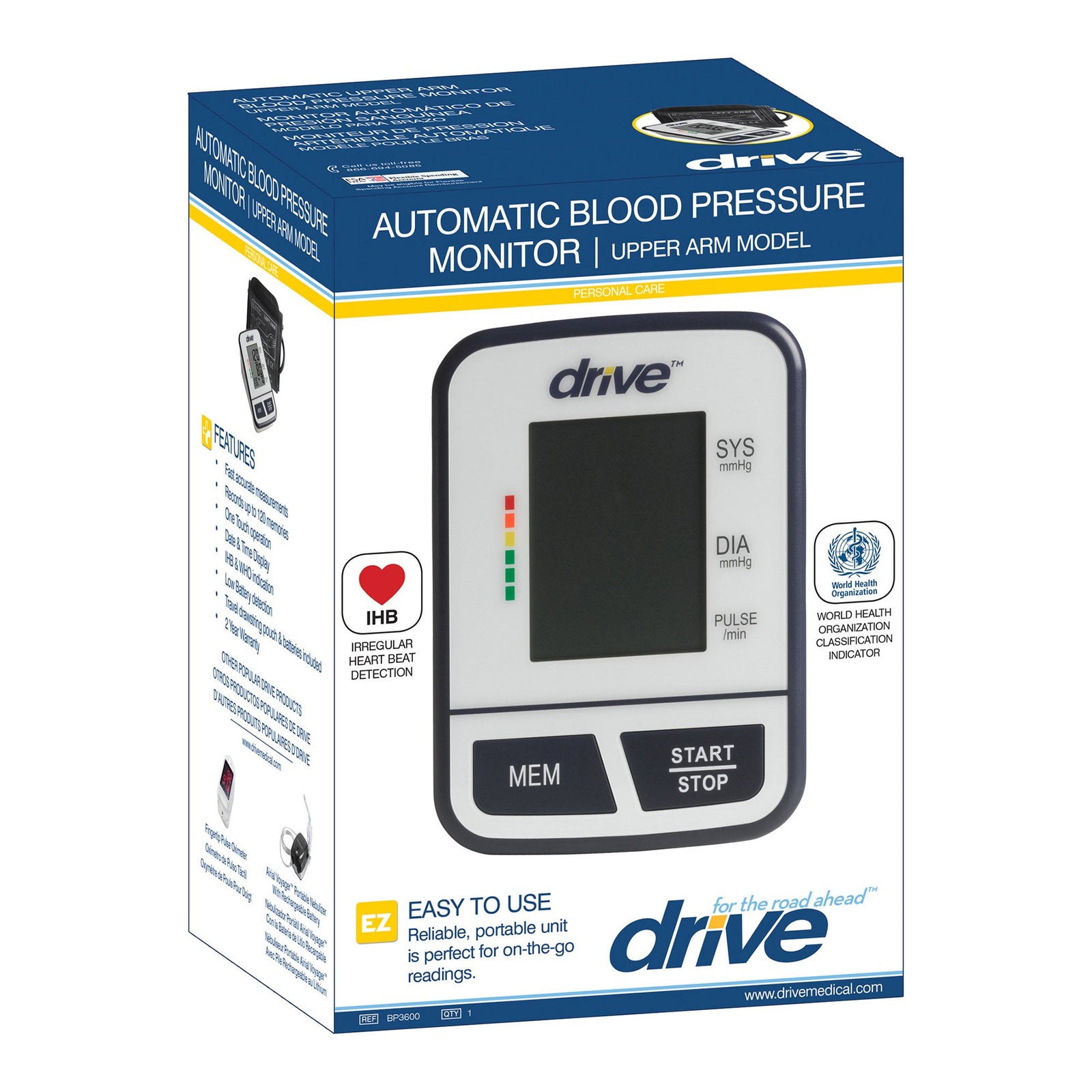 drive Medical Digital Blood Pressure Monitoring Unit