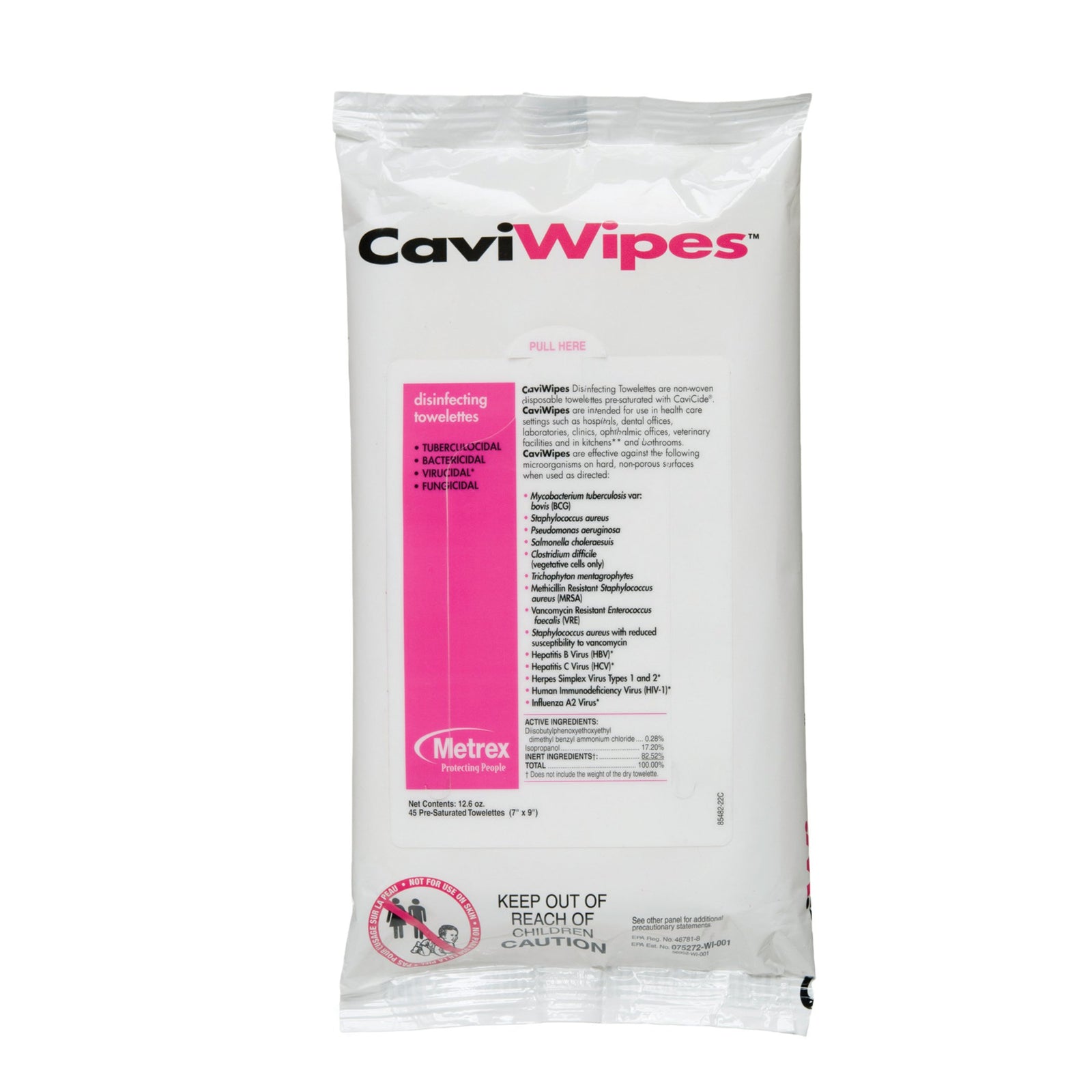 Metrex CaviWipes Disinfecting Towelettes