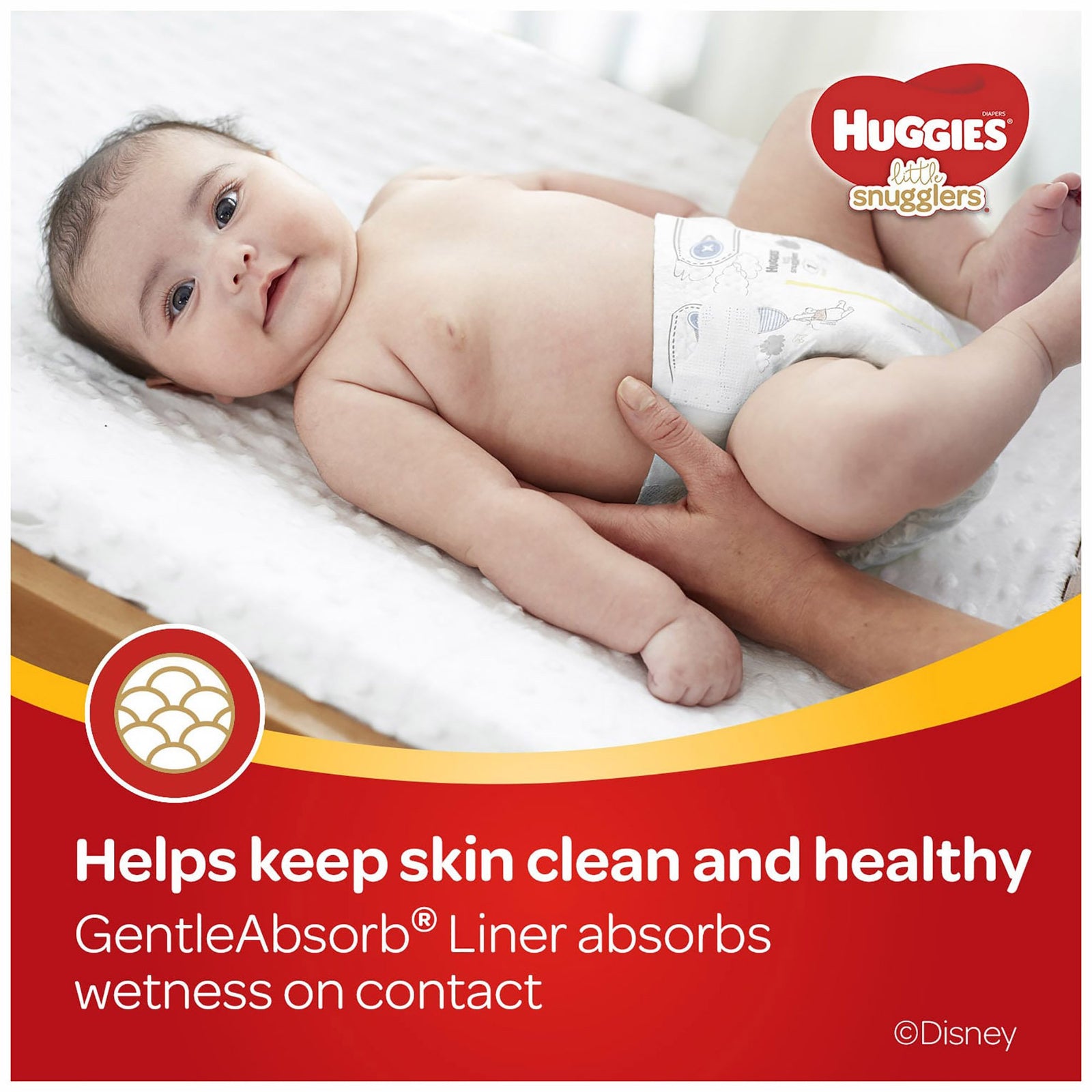Huggies Little Snugglers Unisex Baby Diaper