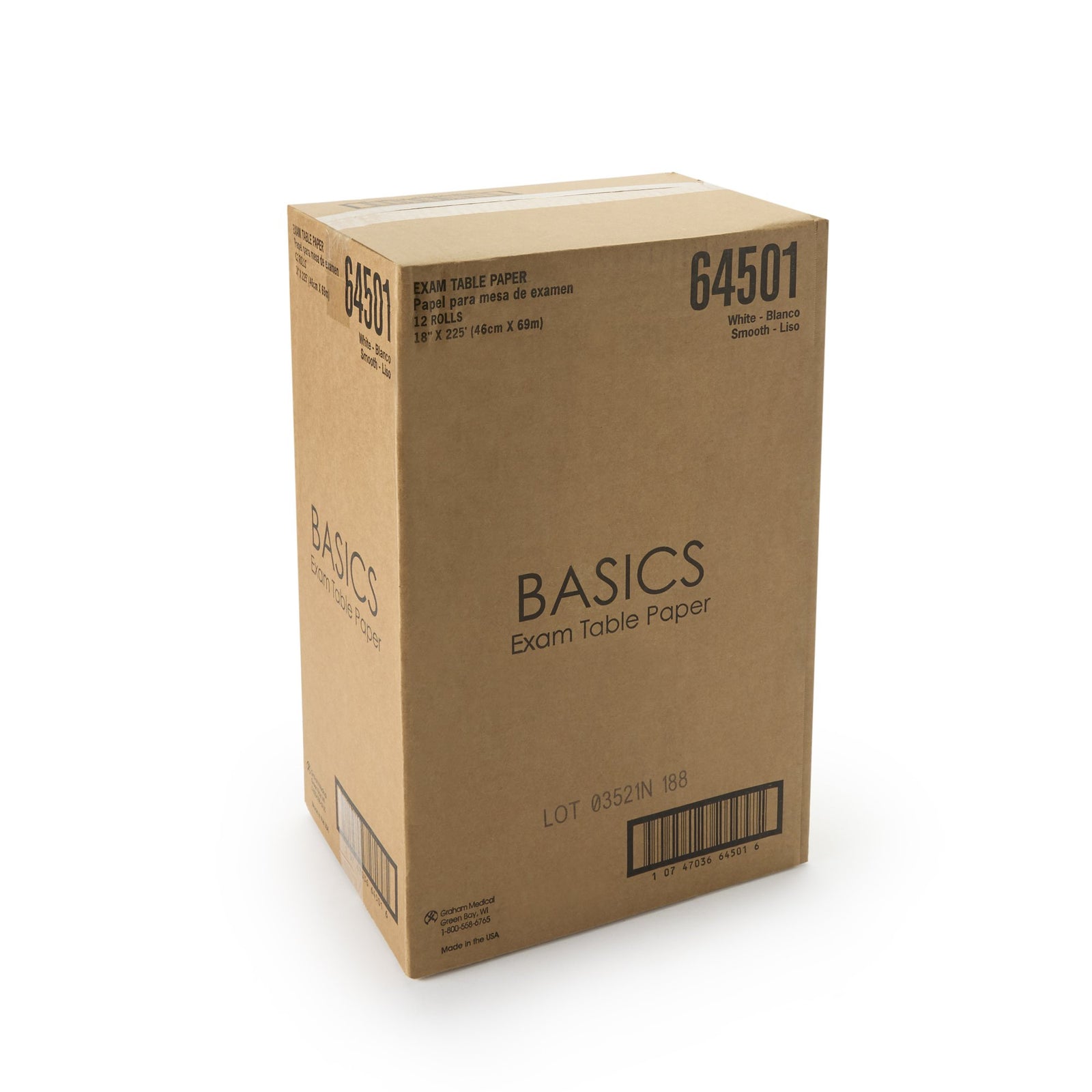 Table Paper 18 Inch Width White