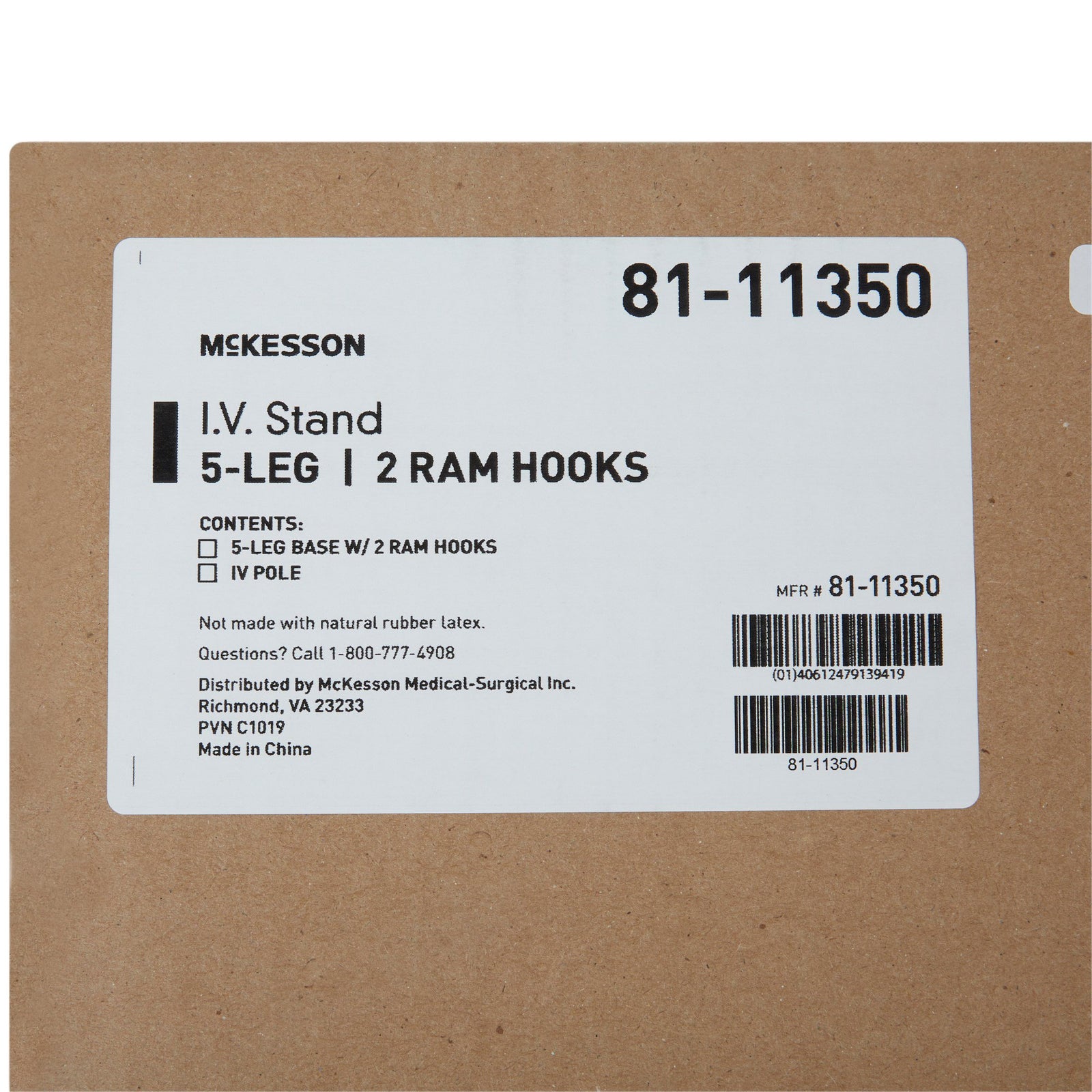 McKesson Iv Stand Floor Stand