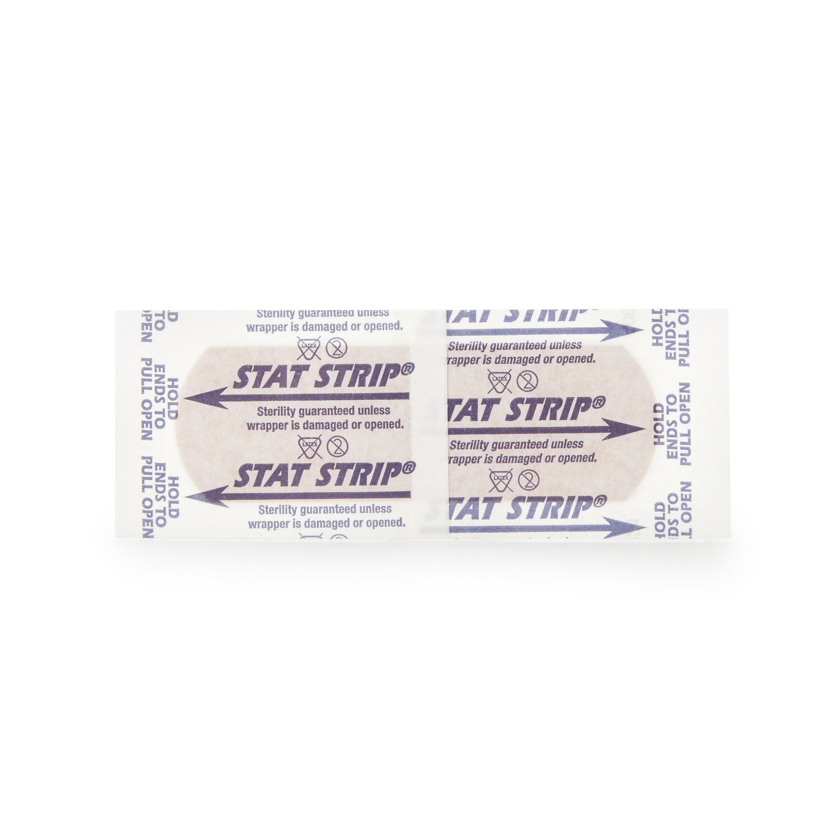 American White Cross Stat Strip Adhesive Strip