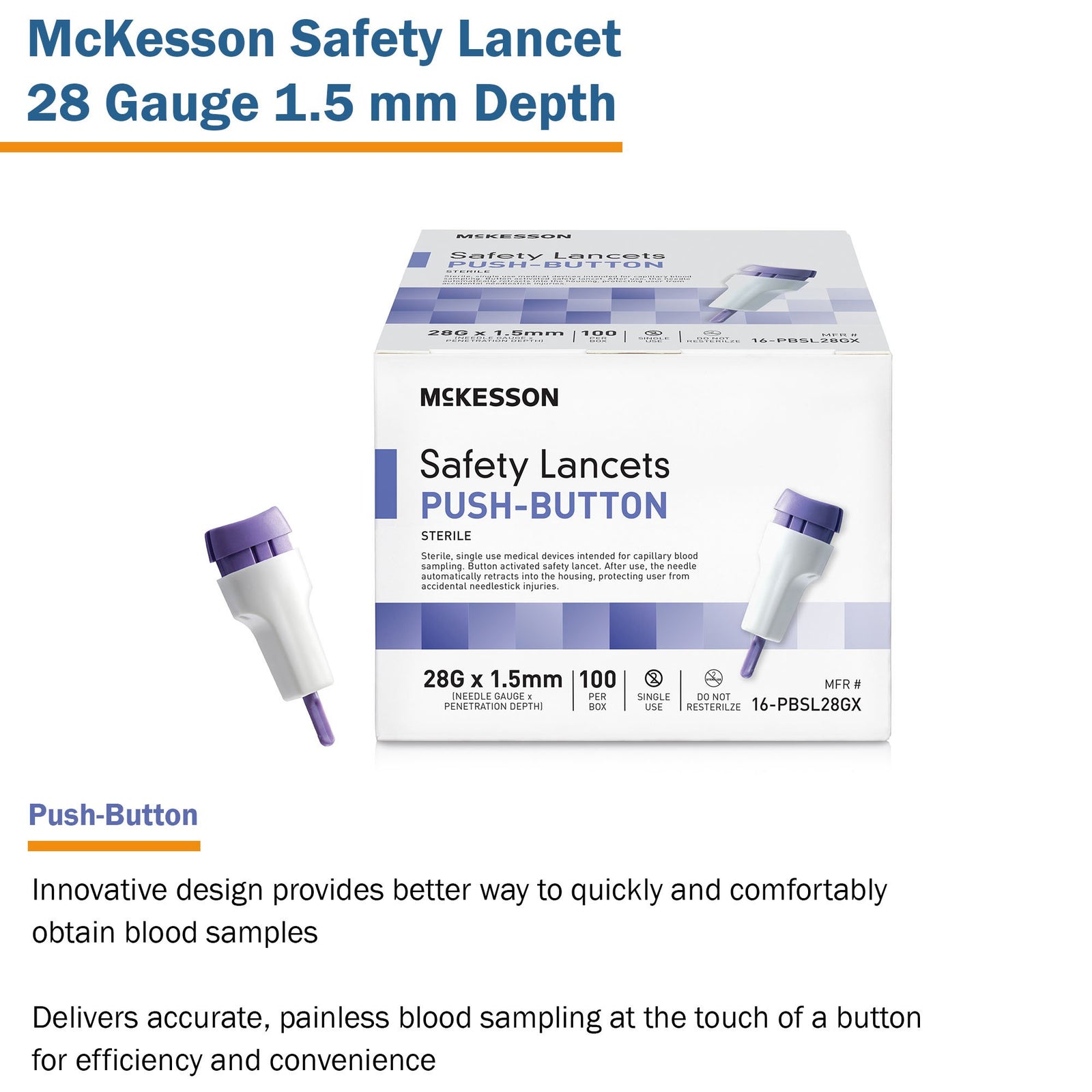 McKesson Brand Safety Lancet