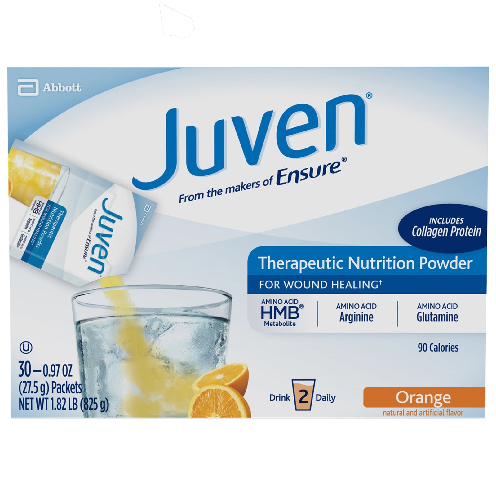 Juven® Orange Arginine/Glutamine Supplement, 30 Packets per Case