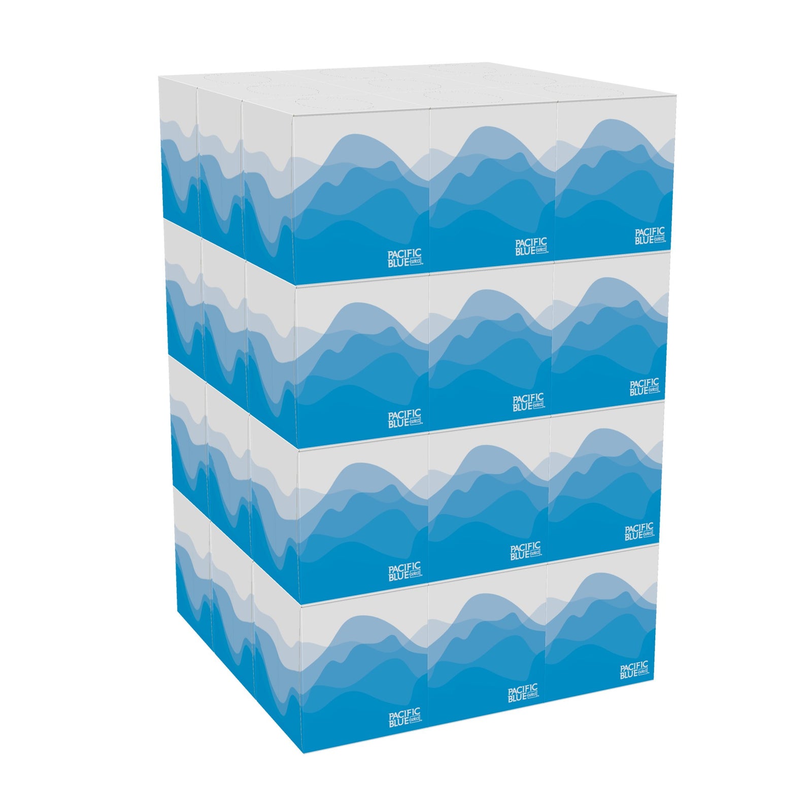 Pacific Blue Select Facial Tissue