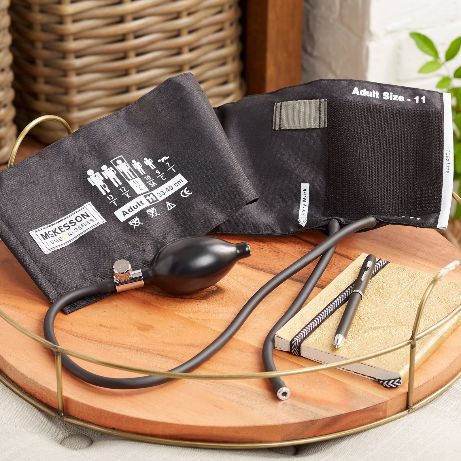 McKesson LUMEON Reusable Blood Pressure Cuff And Bulb