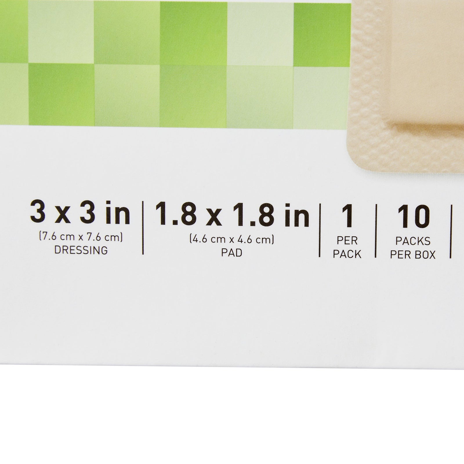 McKesson Lite Thin Silicone Foam Dressing