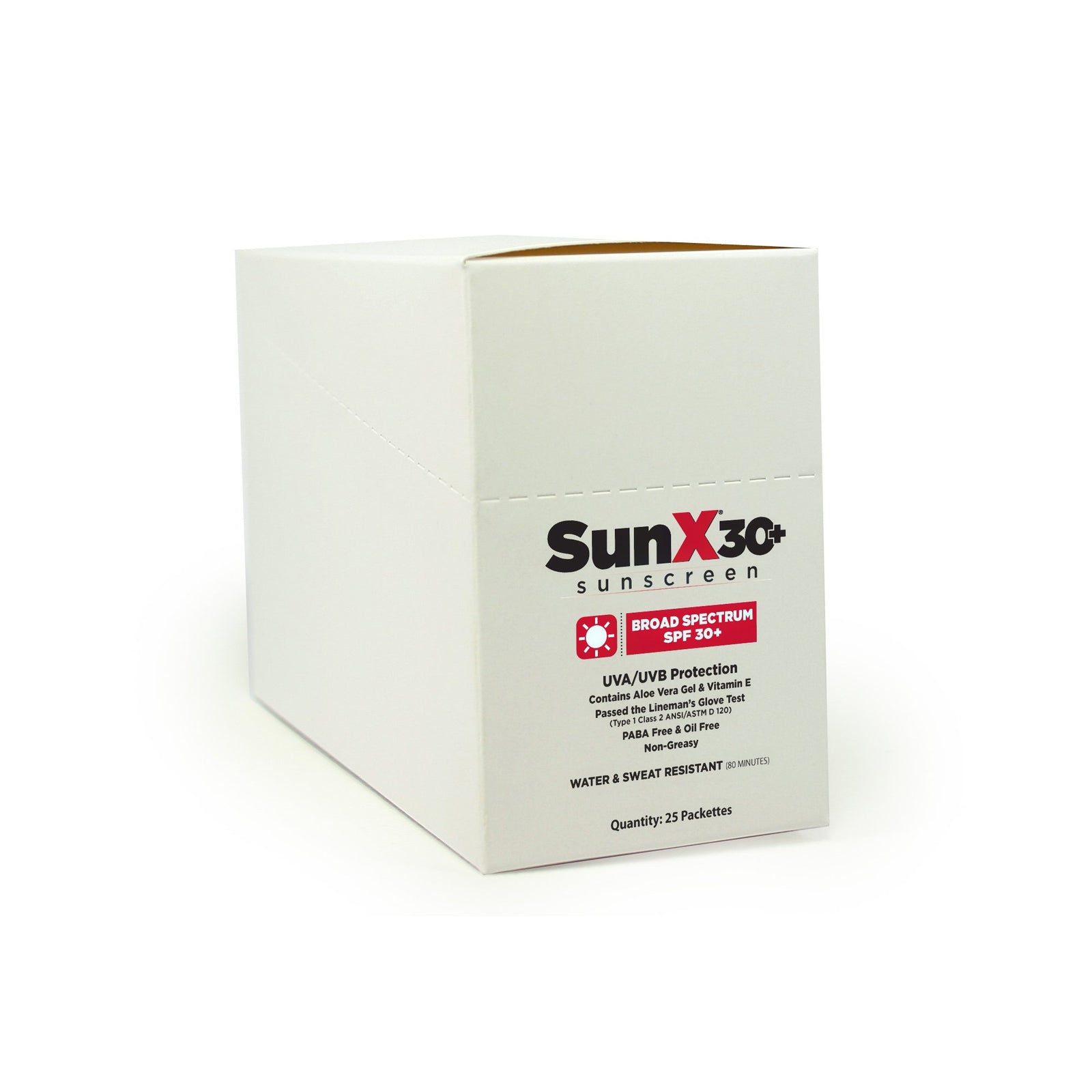 SunX 30+ Sunscreen With Dispenser Box