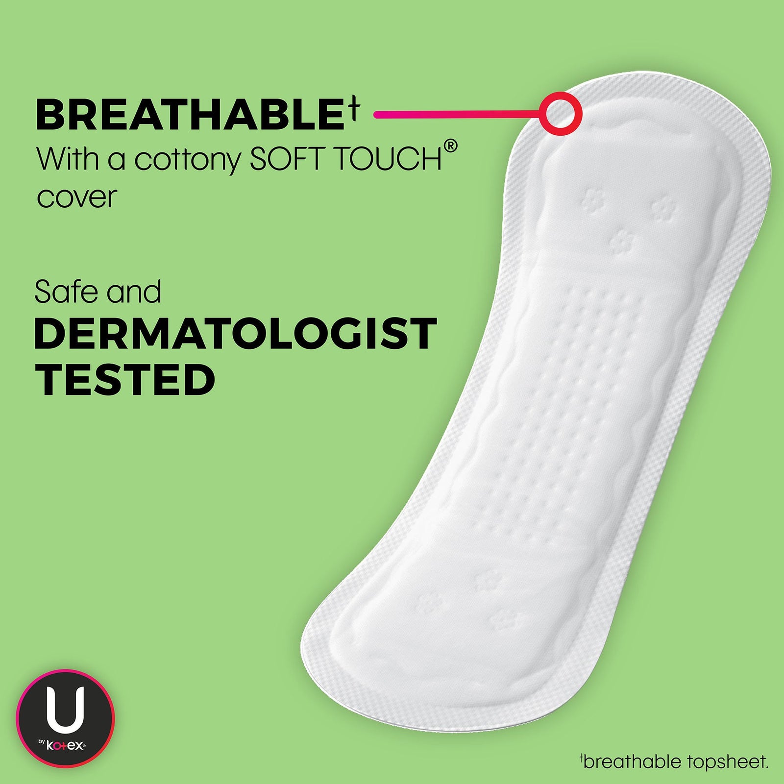 U by Kotex Security Lightdays Feminine Pad