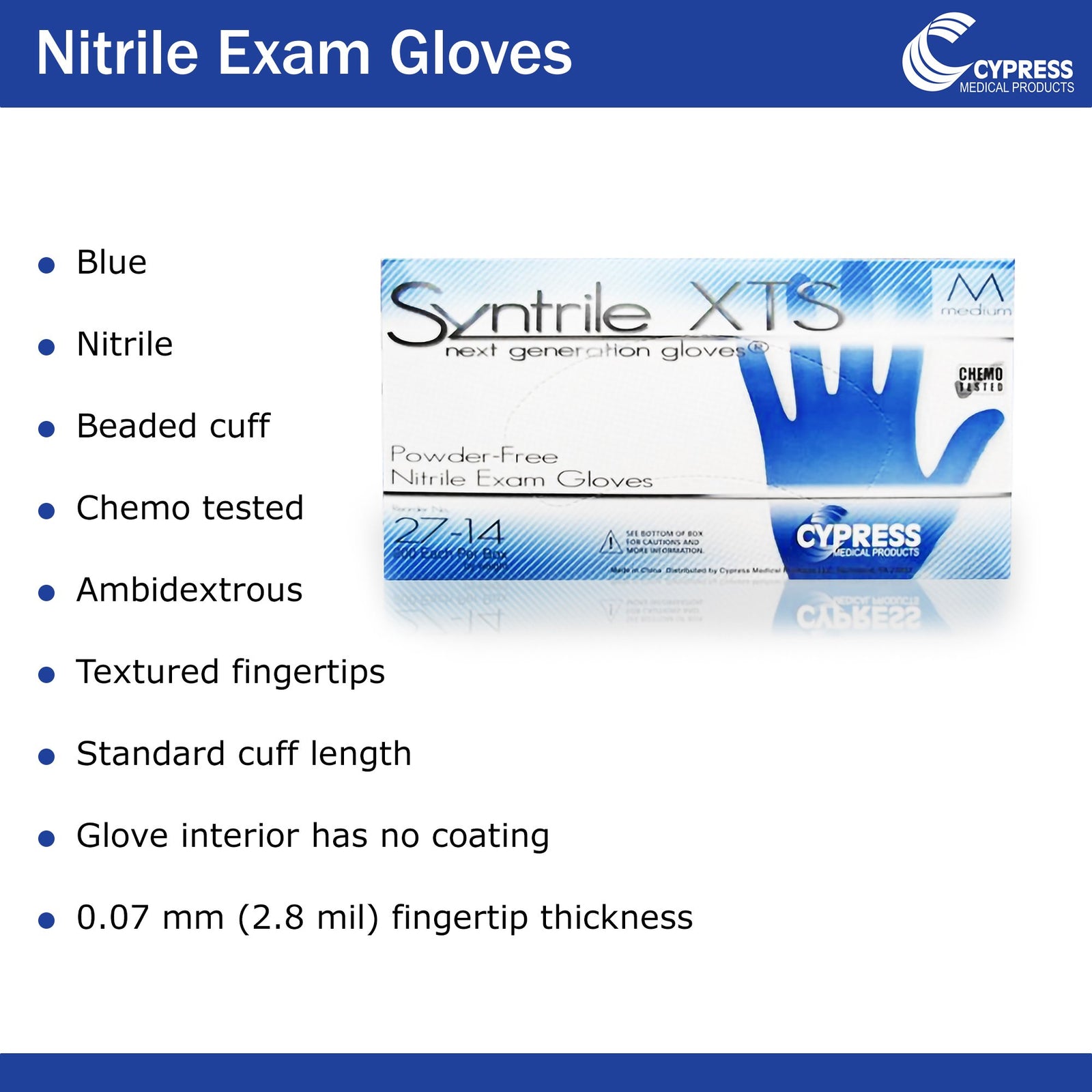 Syntrile XTS Exam Glove