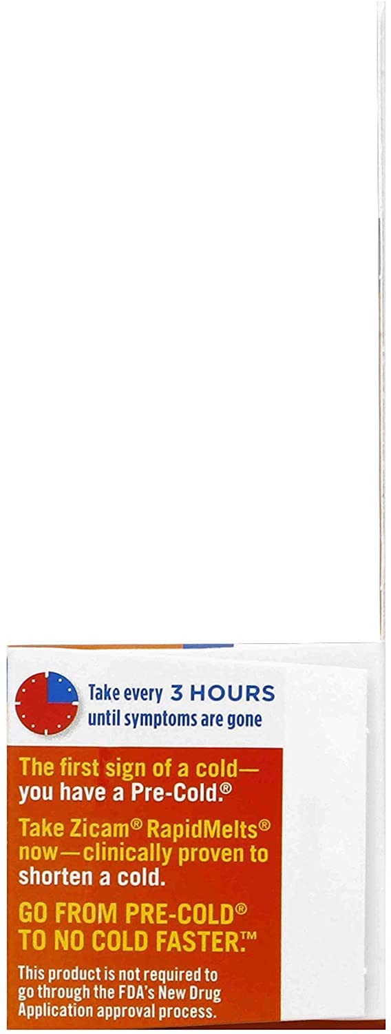 Zicam Cold Remedy Rapidmelts