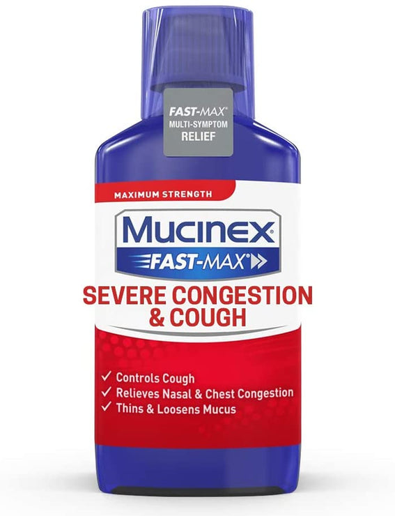 Mucinex Fast-Max Severe Congestion & Cough Liquid