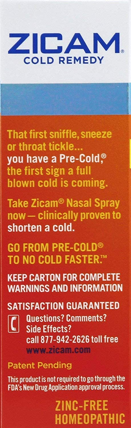 Zicam Cold Remedy No-Drip Nasal Spray