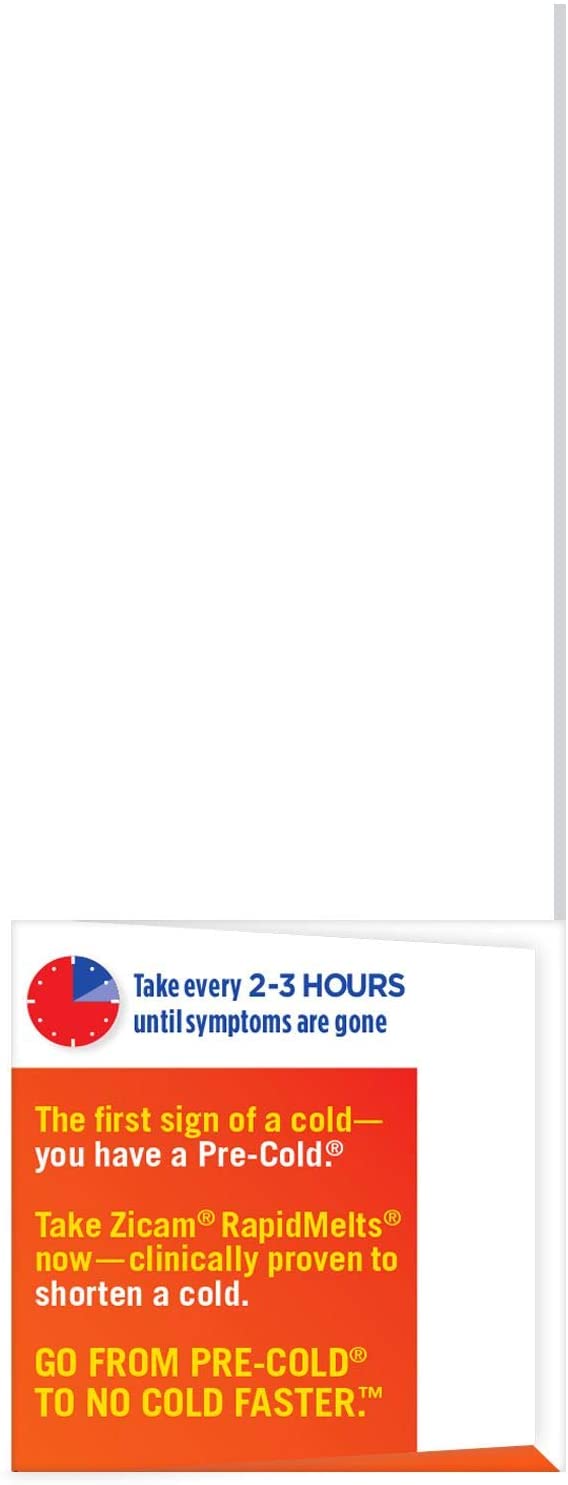 Zicam Cold Remedy Rapidmelts