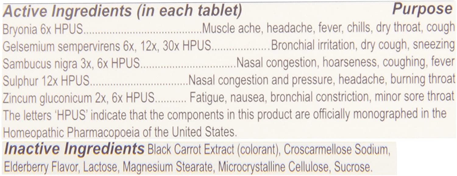 Sambucol Black Elderberry Cold & Flue Relief
