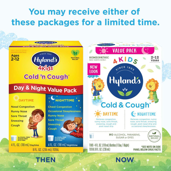 Hyland's Kids Cold Medicine Day/Night