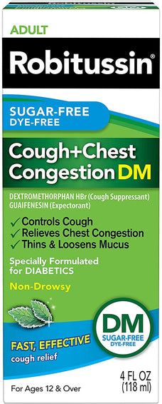 Robitussin Cough + Chest Congestion Dm
