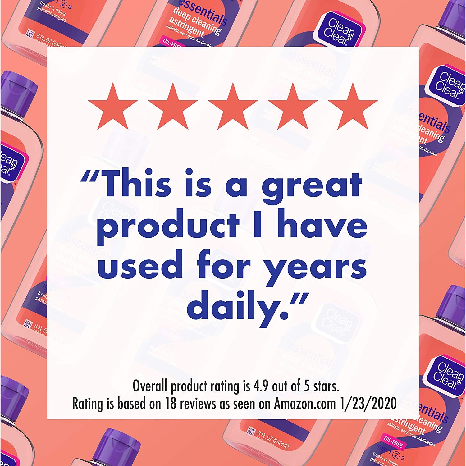 Clean & Clear Deep Cleaning Astrigents