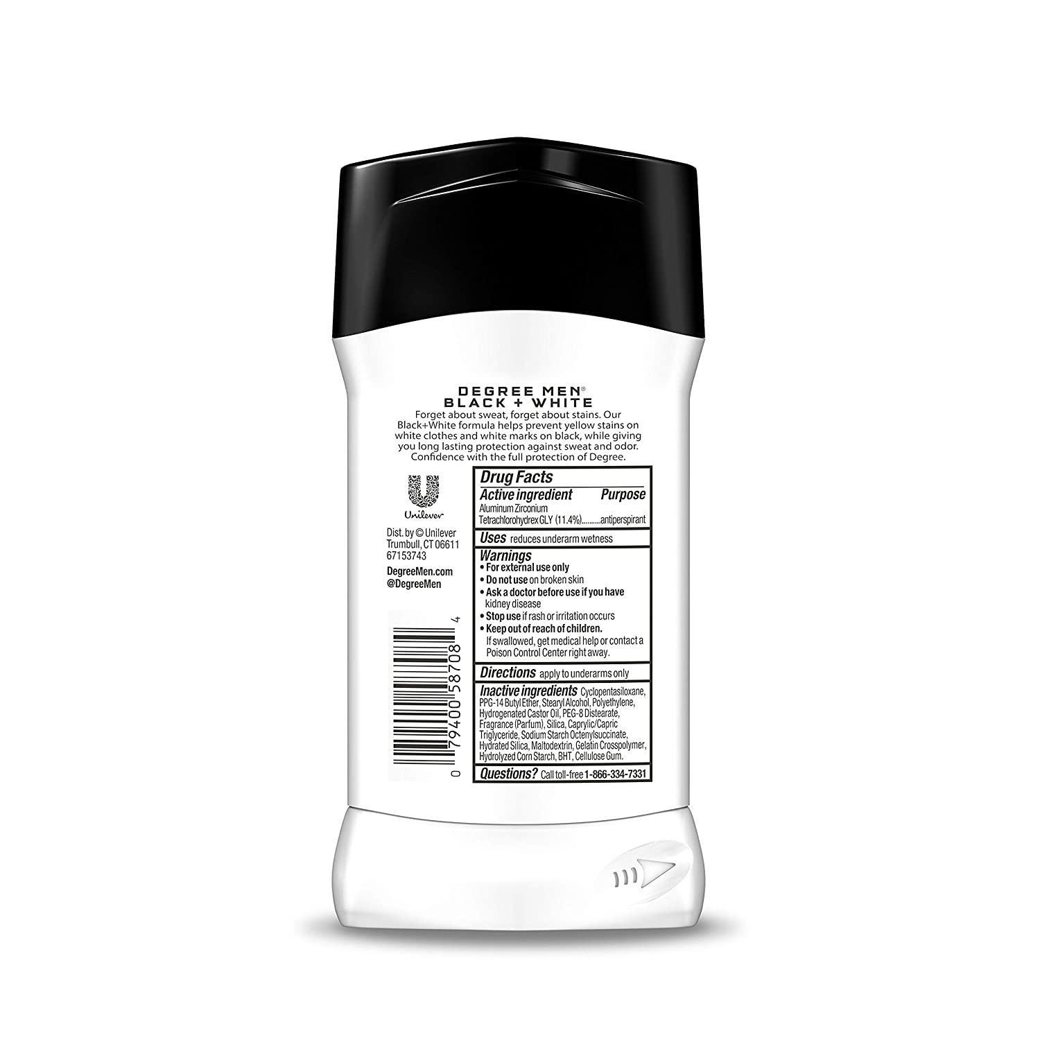 Degree Men Ultraclear Black&White Antiperspirant Deodorant