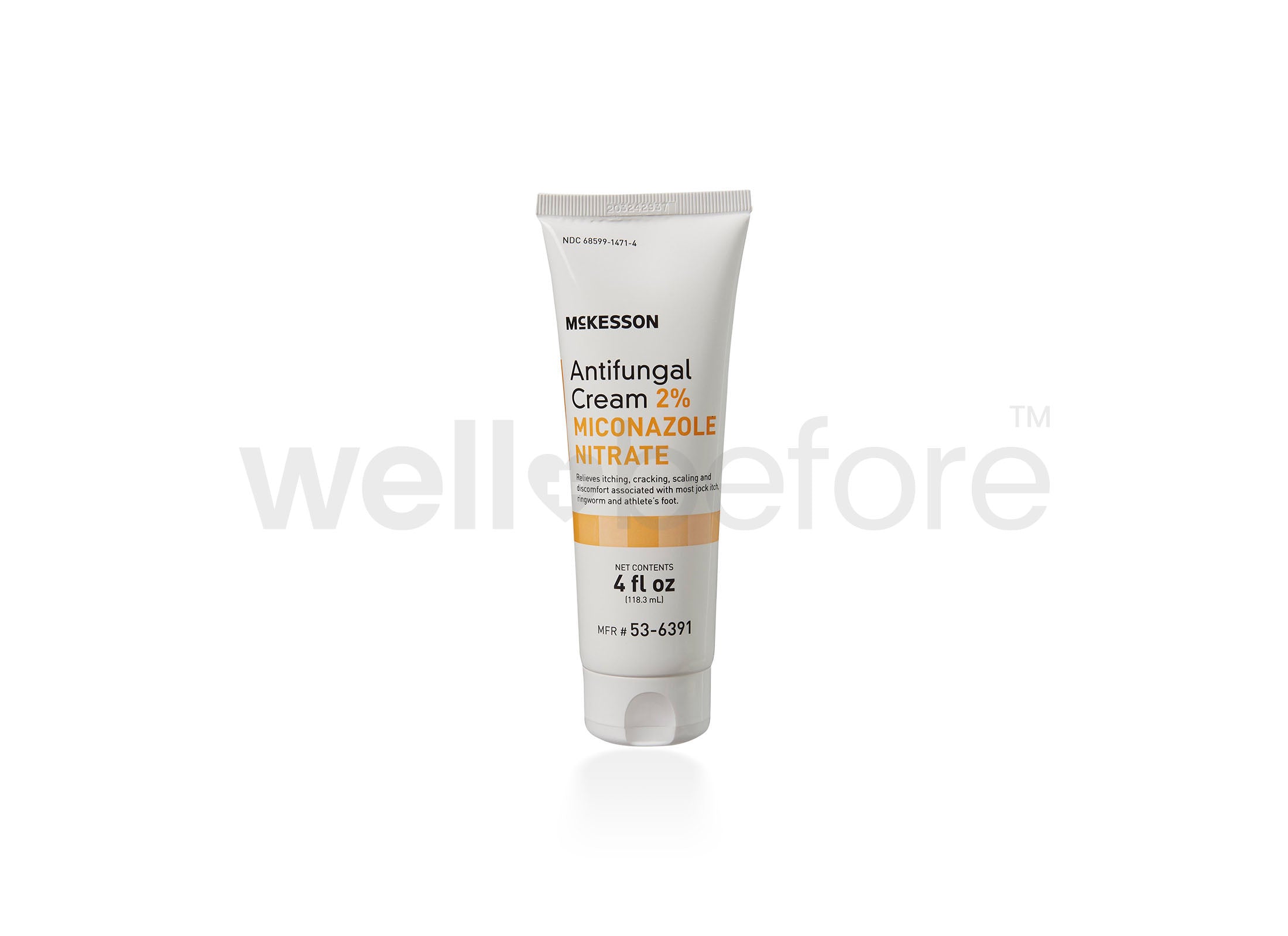 McKesson Antifungal Cream 2% Miconazole Nitrate