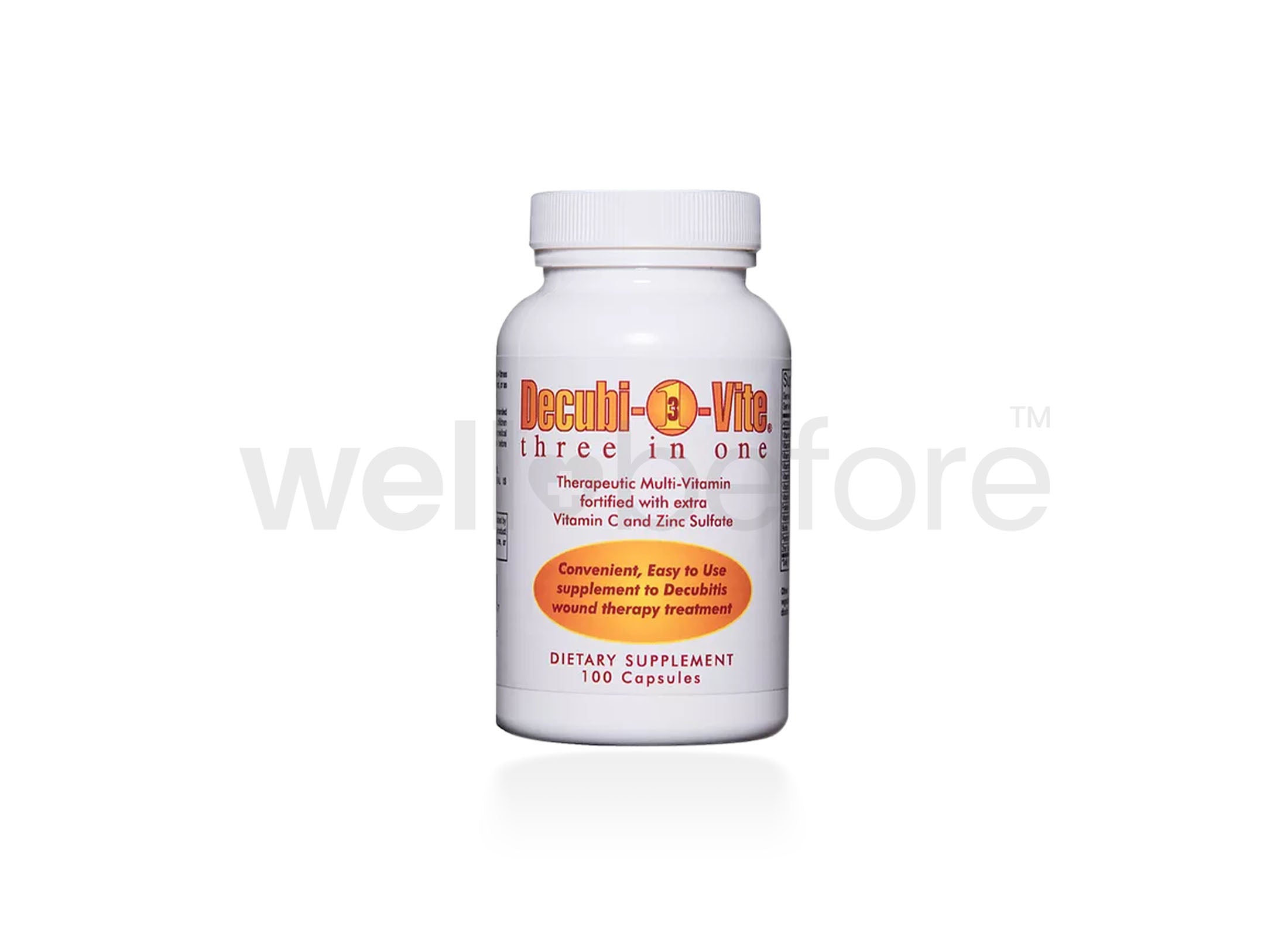 QCE DecubiVite Three In One Therapeutic Multi-Vitamin Dietary Supplement