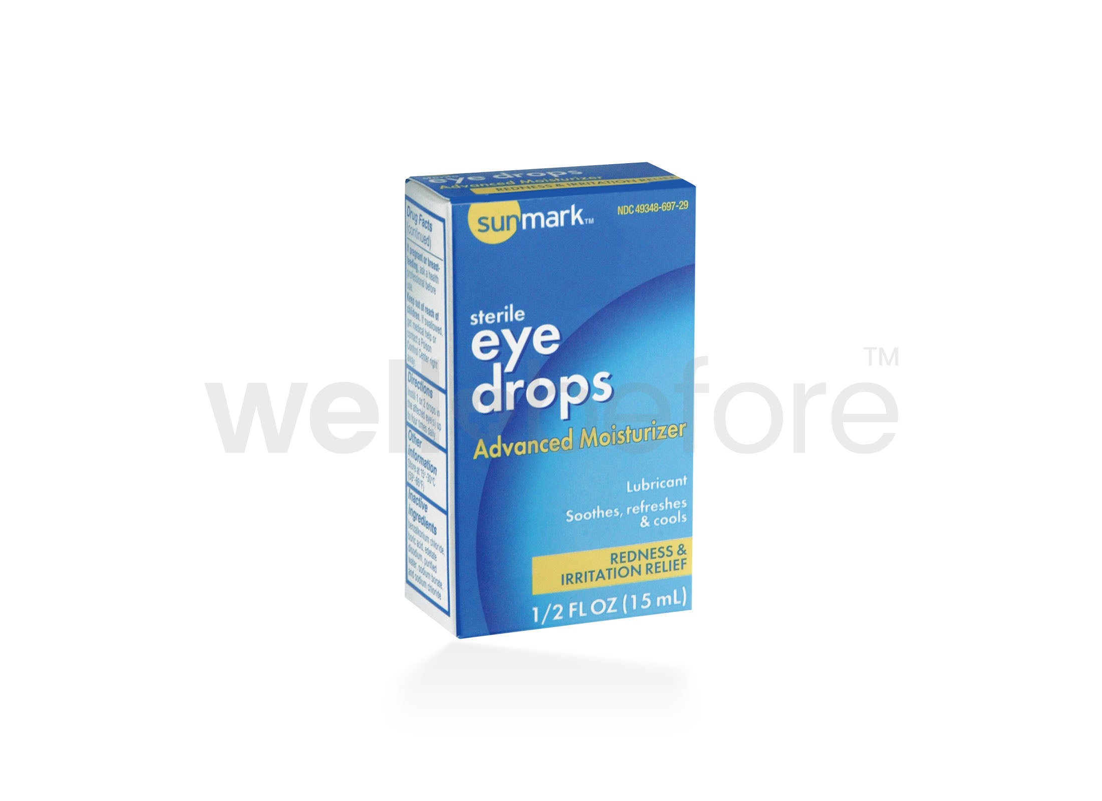 sunmark Eye Drops Redness & Irritation Relief