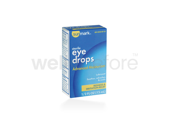 sunmark Eye Drops Redness & Irritation Relief